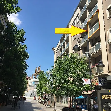 Arss Apartment Skopje Main Square Exterior photo